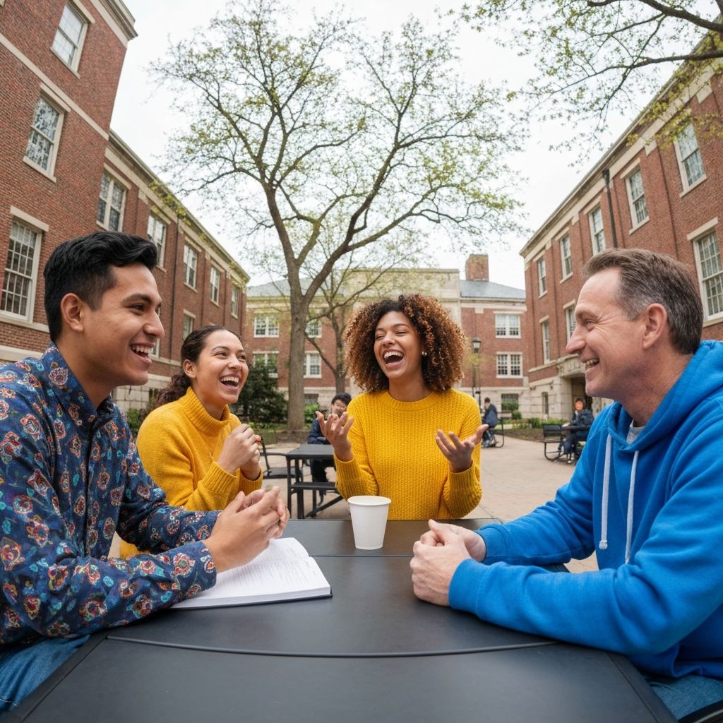 LMU students enjoying campus life